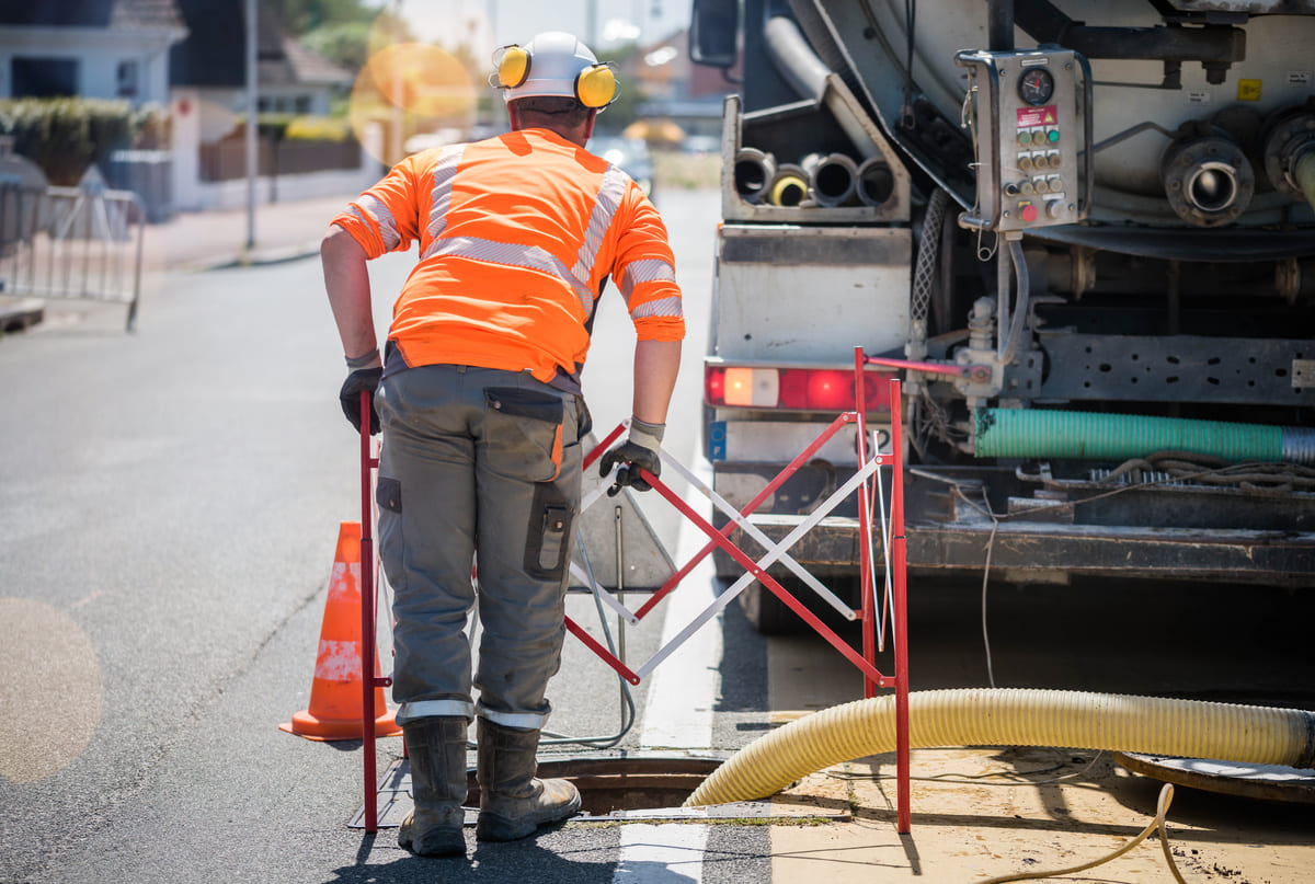Entretien de canalisation a Saint-Lye